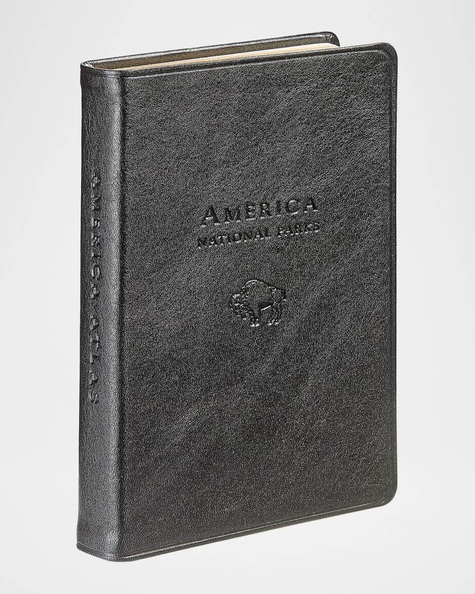 America Leather-Bound Atlas